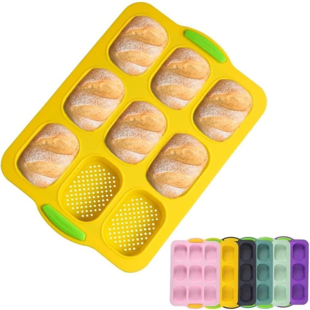 Cake baking tray,Cake Moulds,Cake Tin,Candy Silicone Mould Silicone Mold Ice Cream Mold Cake Bread Chocolate Household Food Bakeware Baking Tools Bakery Easy Release (Color : Pink)
