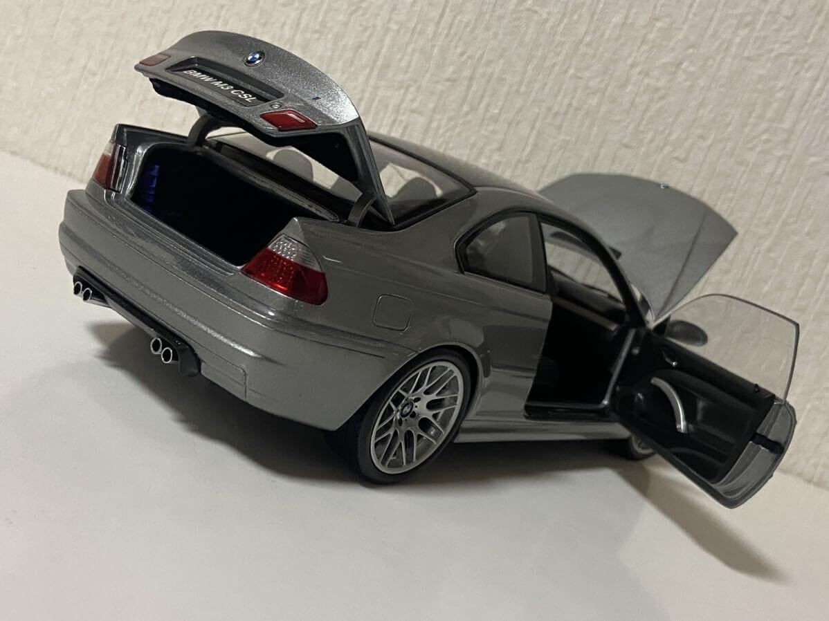 Amazon.co.jp: ディーラー特注 1/18 M3 CSL E46 2003 シルバー グレイ 