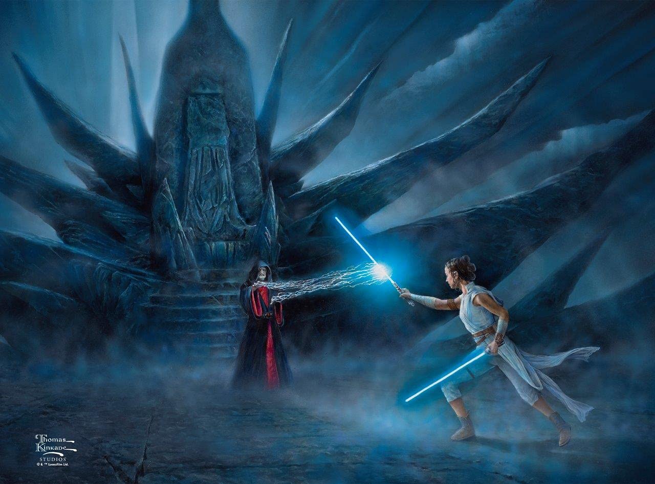 Amazon.com: Star Wars – Rey vs Palpatine – Rey's Awakening