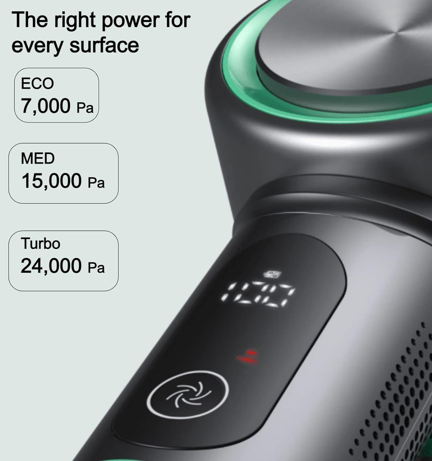 Wyze Battery Pack (Only Compatible with Wyze Cordless Vacuum - 450W, Max 24kpa) – 50.4Wh High-Capacity Lithium Ion Battery for Up to 50 Minutes of Fade-Free Power in ECO Mode