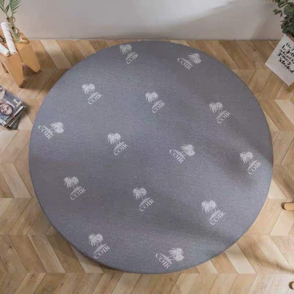 Thicken Round Bed Mattress,Floor Tatami Mat Padded Memory Foam,Removable Sleeping Pad Futon Breathable Mattress Pad Floor Bed-8cm Diameter 200cm