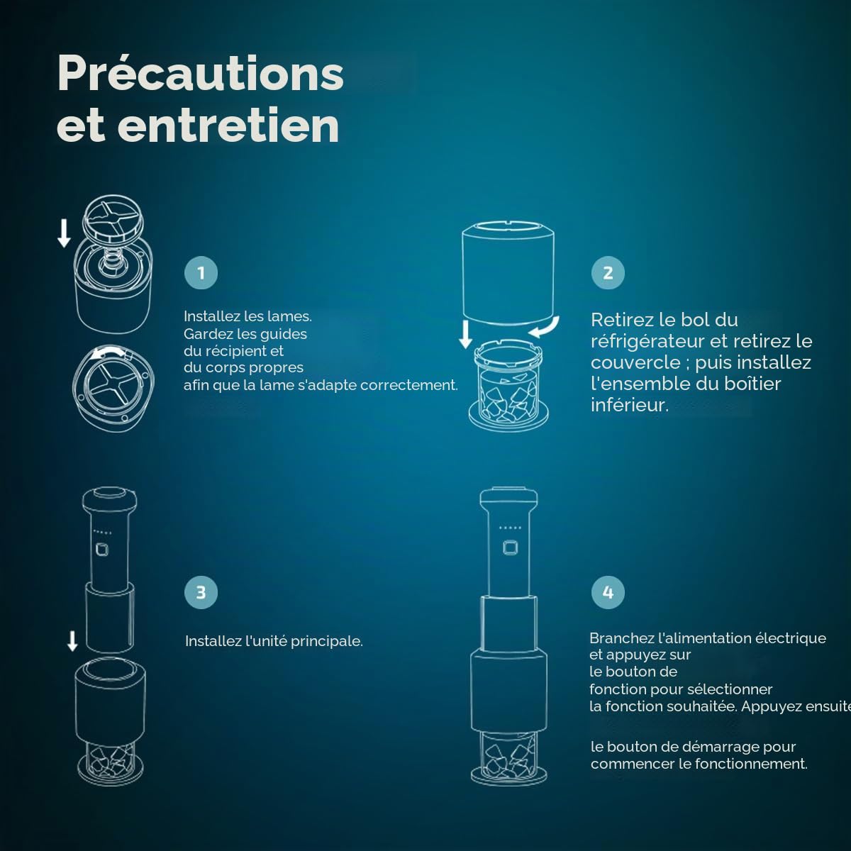 Cecotec Machine à Glaces - Sorbetière Portable - Gelatec Easymove. 250 W, 5 Programmes, Mélange Vertical Crémeux, Glaces, Sorbets et Boissons en 3 Étapes, 3 Bacs 260 ml, Lame Détachable