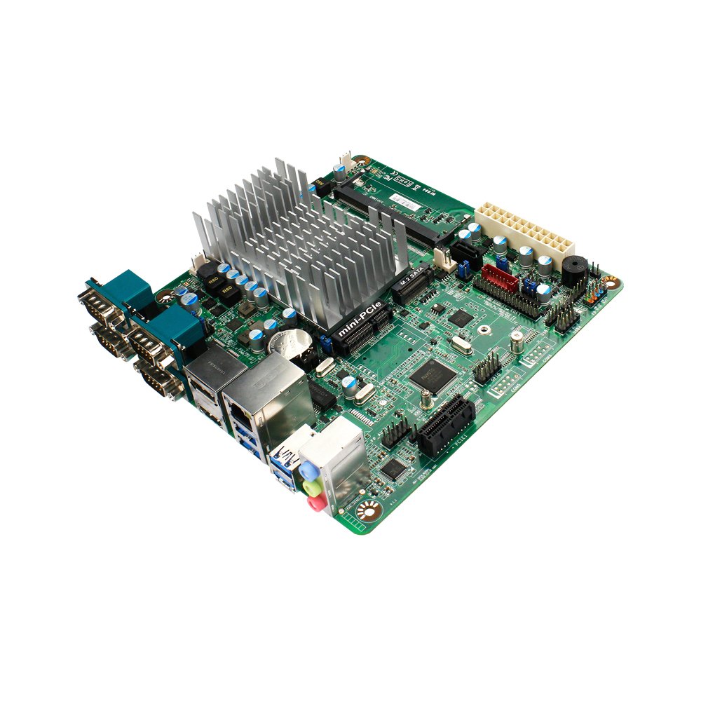 Jetway JNF694L-3350 Motherboard w/Intel Apollo Lake Celeron N3350 Dual Core Processor, 4X Serial Por