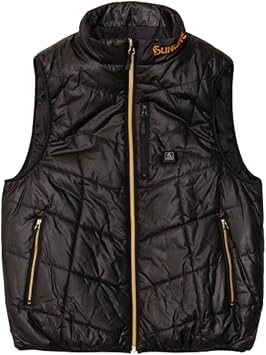 Amazon サンライン Sunline ベスト Ev Hot ヒーター S ブラック Scw 6115 サンライン Sunline フィッシングベスト