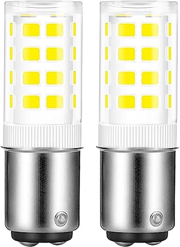 Miniatura 6 de BA15D - Bombillas LED de doble contactobase de bayoneta CC de 120 voltios, 30 vatios-50 W, repuesto de 3000 K, bombillas LED de máquina de coser