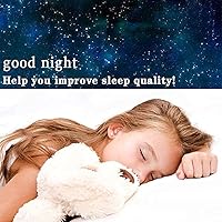 Vista 8 de Juego de funda de edredón de 3 piezas con estampado de dibujos animados, muy suave, cómodo y ligero, para niñas, 1 funda de edredón y 2 fundas