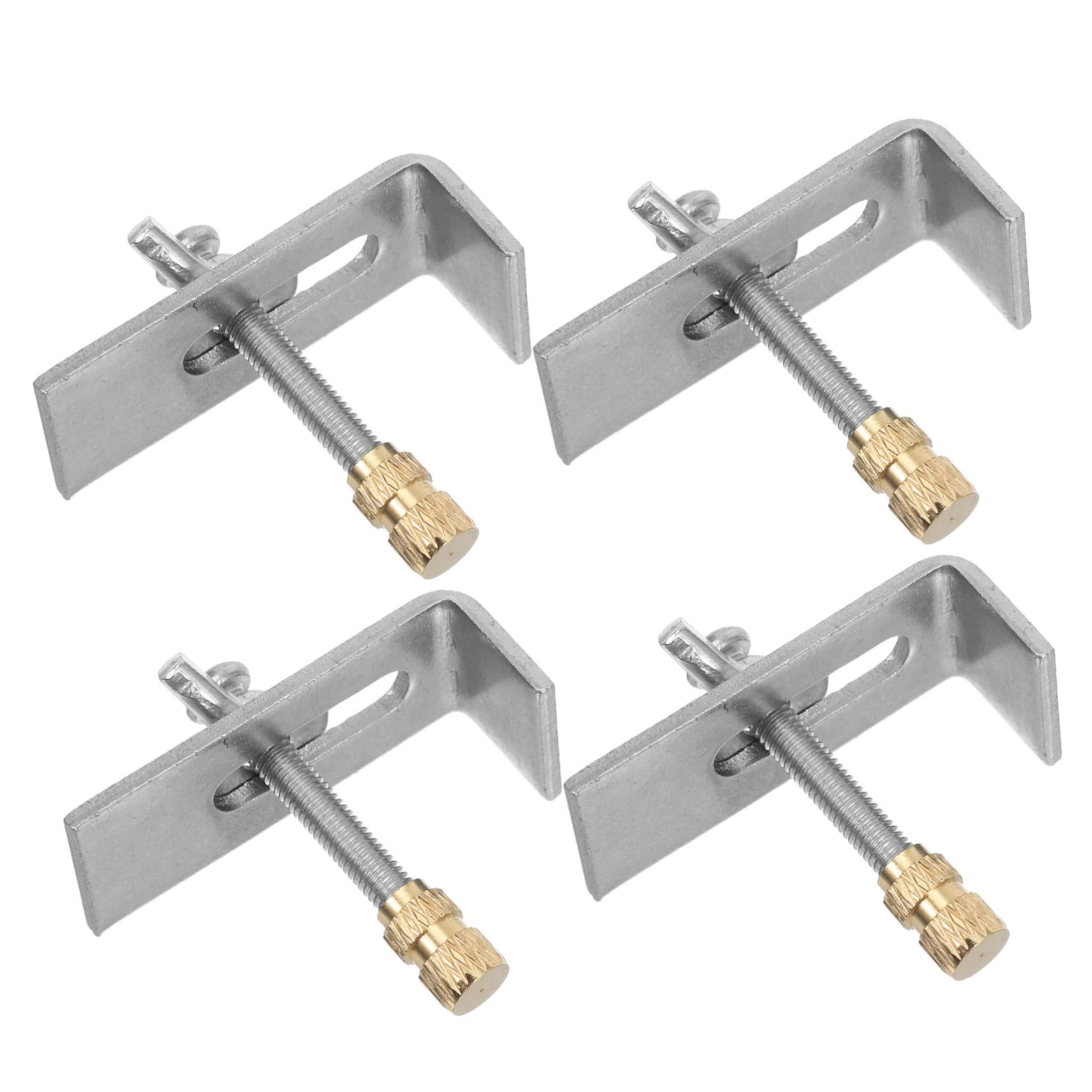 Hemobllo 1 Set Mounting Screws Undermount Sink Support Sink Brackets Support Bathroom Sinks Sink Clips Undermount Sink Clips Sink Mounting Supplies Undermount Sink Basin Clip Iron Silver