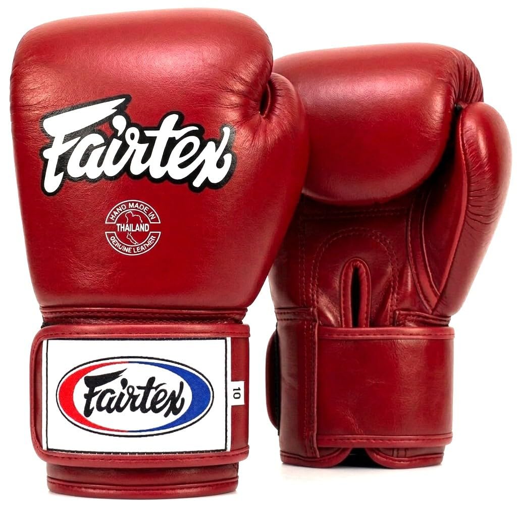 Fairtex BGV1 Muay Thai Boxing Training Sparring Gloves for Men, Women, Kids| Premium Quality, Light Weight &amp; Shock Absorbent Boxing Gloves