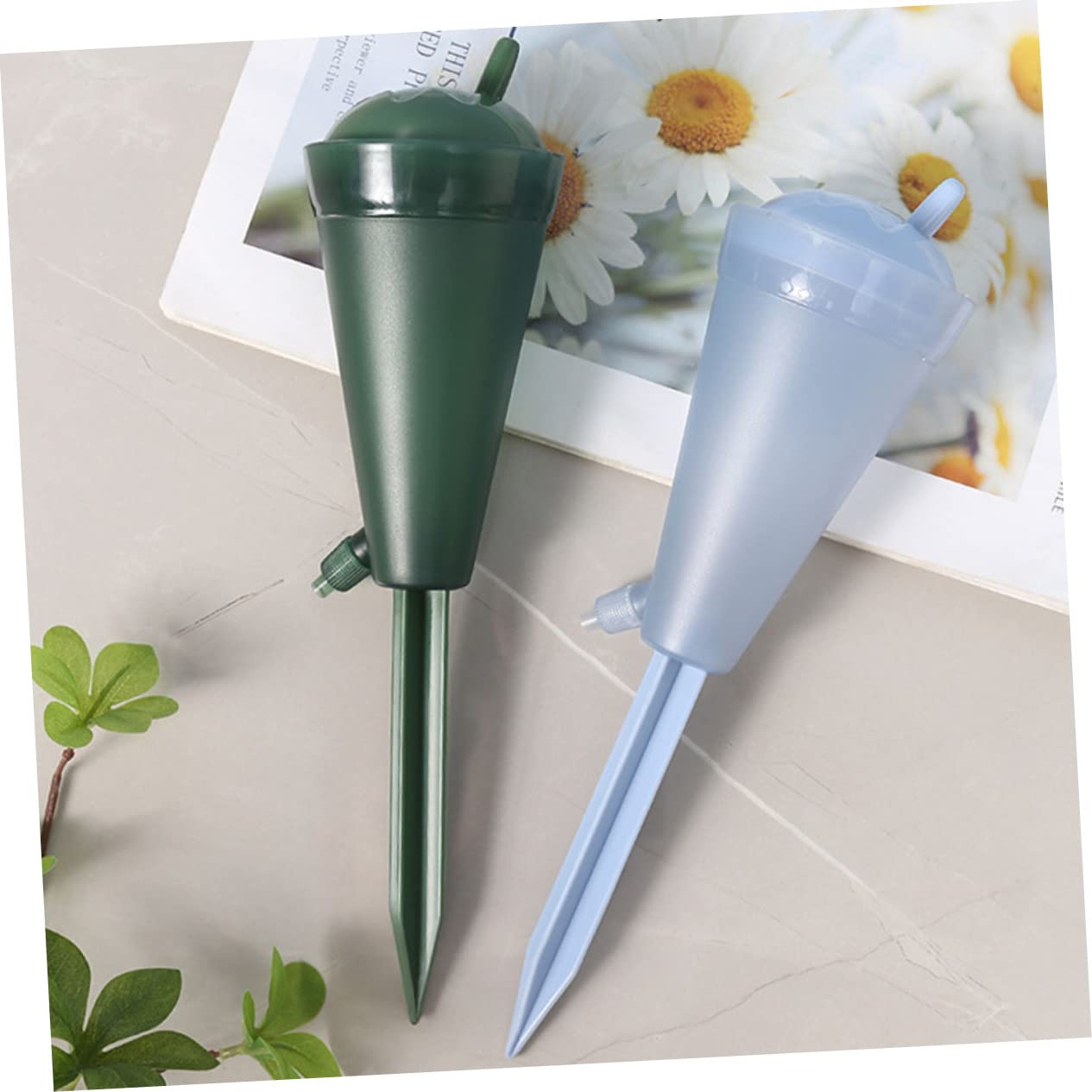 4pezzi Dispositivi di Irrigazione Automatica per Piante di Punte Autoirriganti per Vasi Regolabili e Facili da Usare per Piante da e Giardino