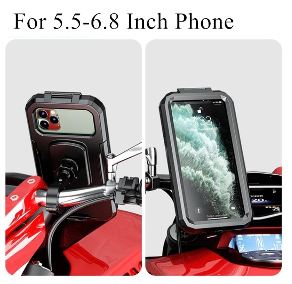 Supporto impermeabile del telefono del manubrio per la bici
