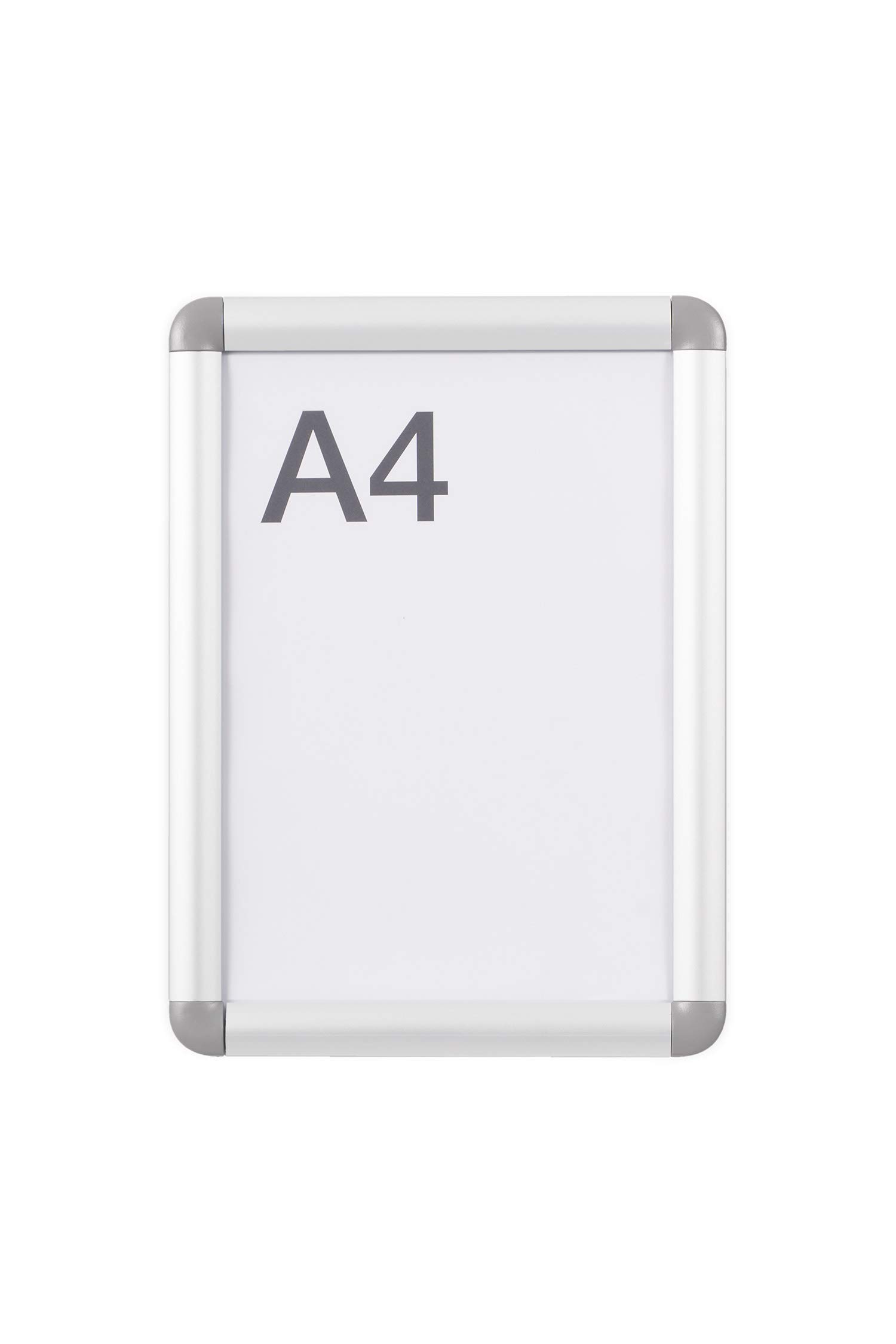 Bi-Office Cornice a Scatto A4, Bacheca In Aluminio, 237x325 mm