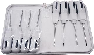 8 PCS Oral Dental Extraction EXTRACTING Elevators Forceps,Dental Minimally Invasive Elevator Dental Materials Minimally Invasive Elevator