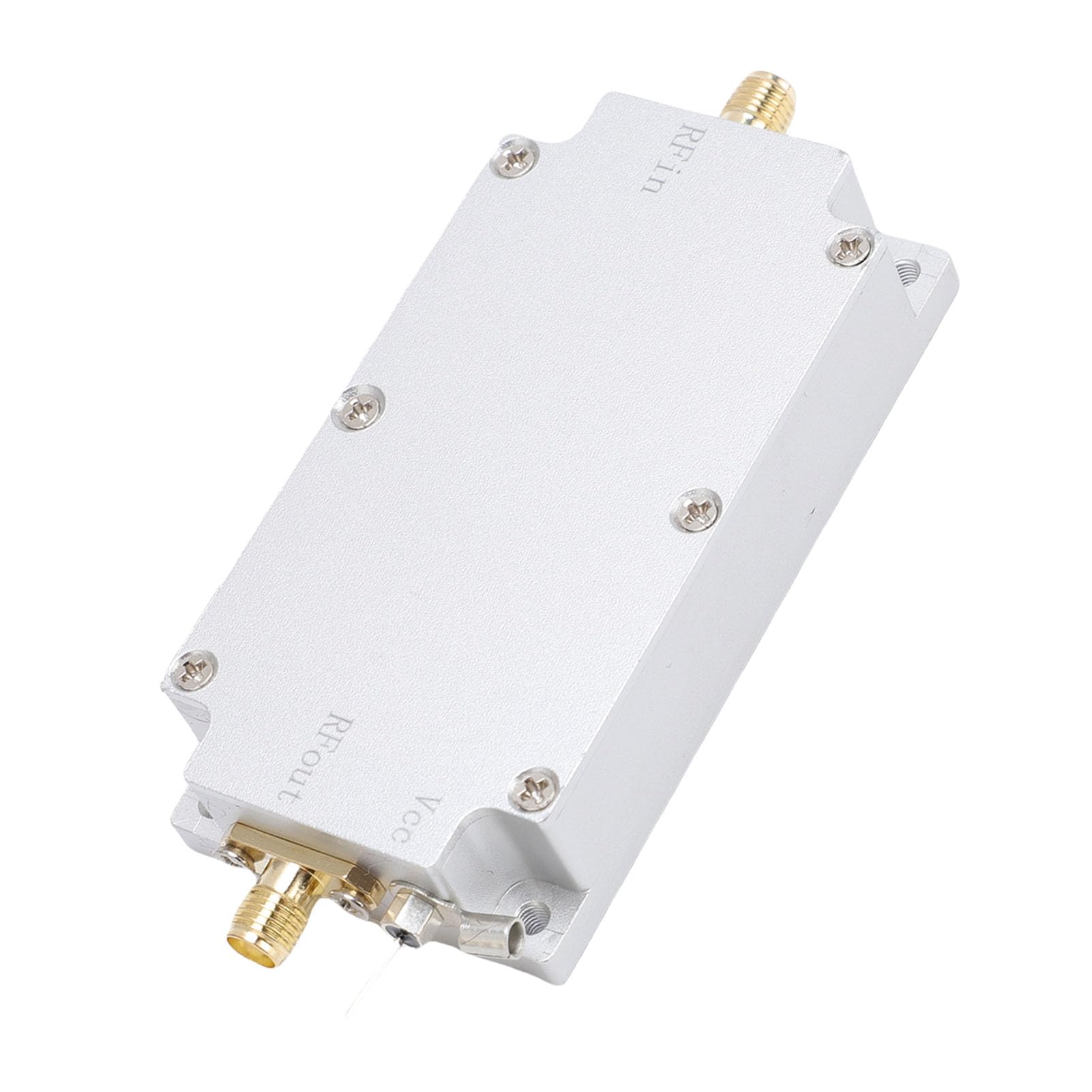 Bewinner Wzmacniacz RF o Wysokim Wzmocnieniu 15 W, 40db Ultra High Wzmocnienie Szerokopasmowy Wzmacniacz RF AMP 833-903MHz 50 Ω Interfejs SMA dla Lora Sigfox z Zasilaczem 24V 28V