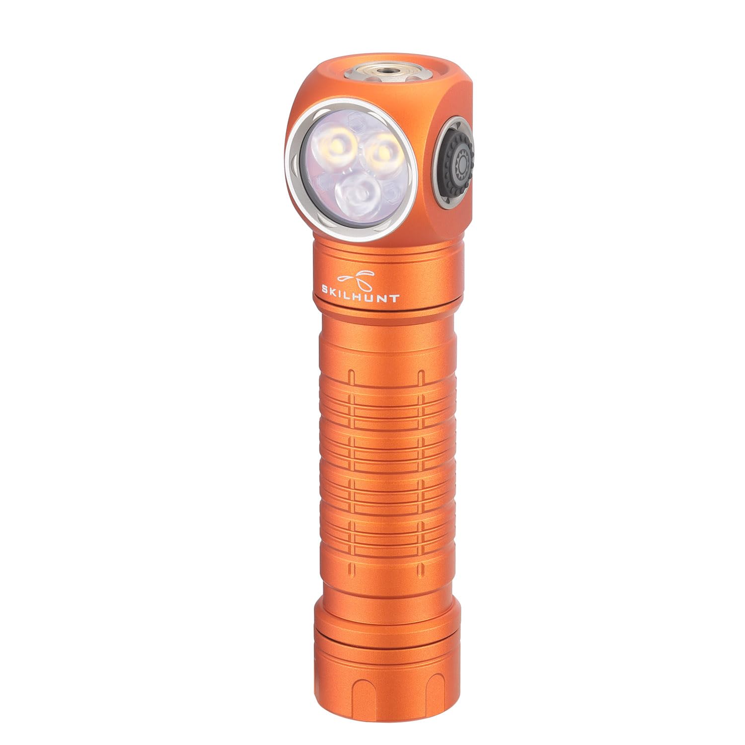 ESKTE SKTE H200 Headlamp Flashlight,1100 lumens USB Magnetic Rechargeable LED Headlamp,Hands-Free Reliable Angle Ligh for Running Camping Hiking Caving (Orange, H200 Neutral whiteHigh CRI)-picture-24