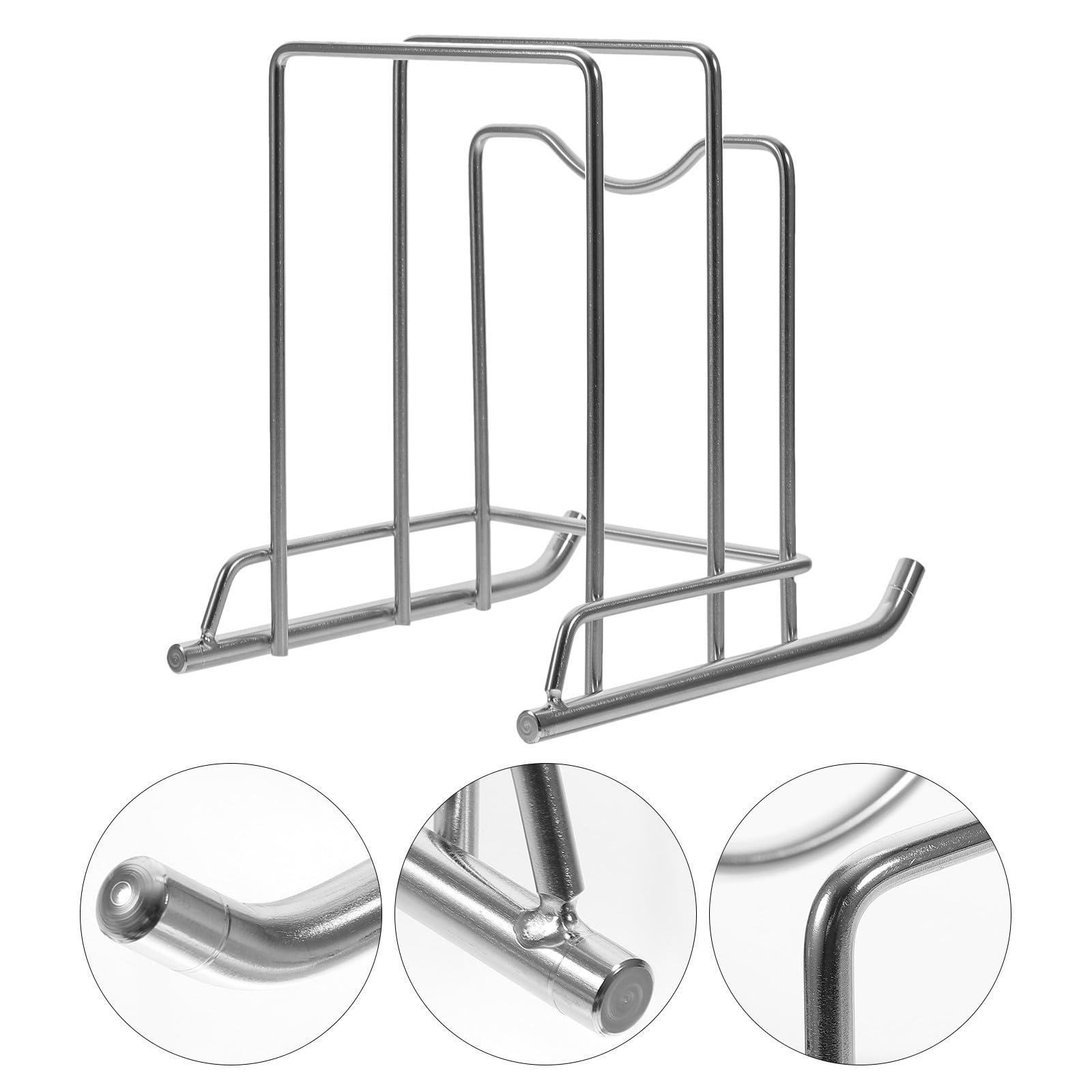 Topfdeckelhalter aus Eisen, Multifunktionaler Schneidebrett Organizer