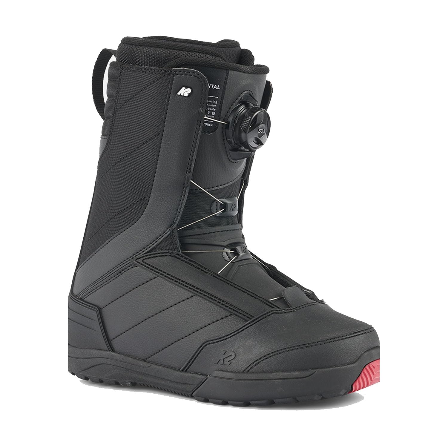 K2 - Boots De Snowboard Rnt Raider Rental Noir Homme - Homme - Taille 50 - Noir
