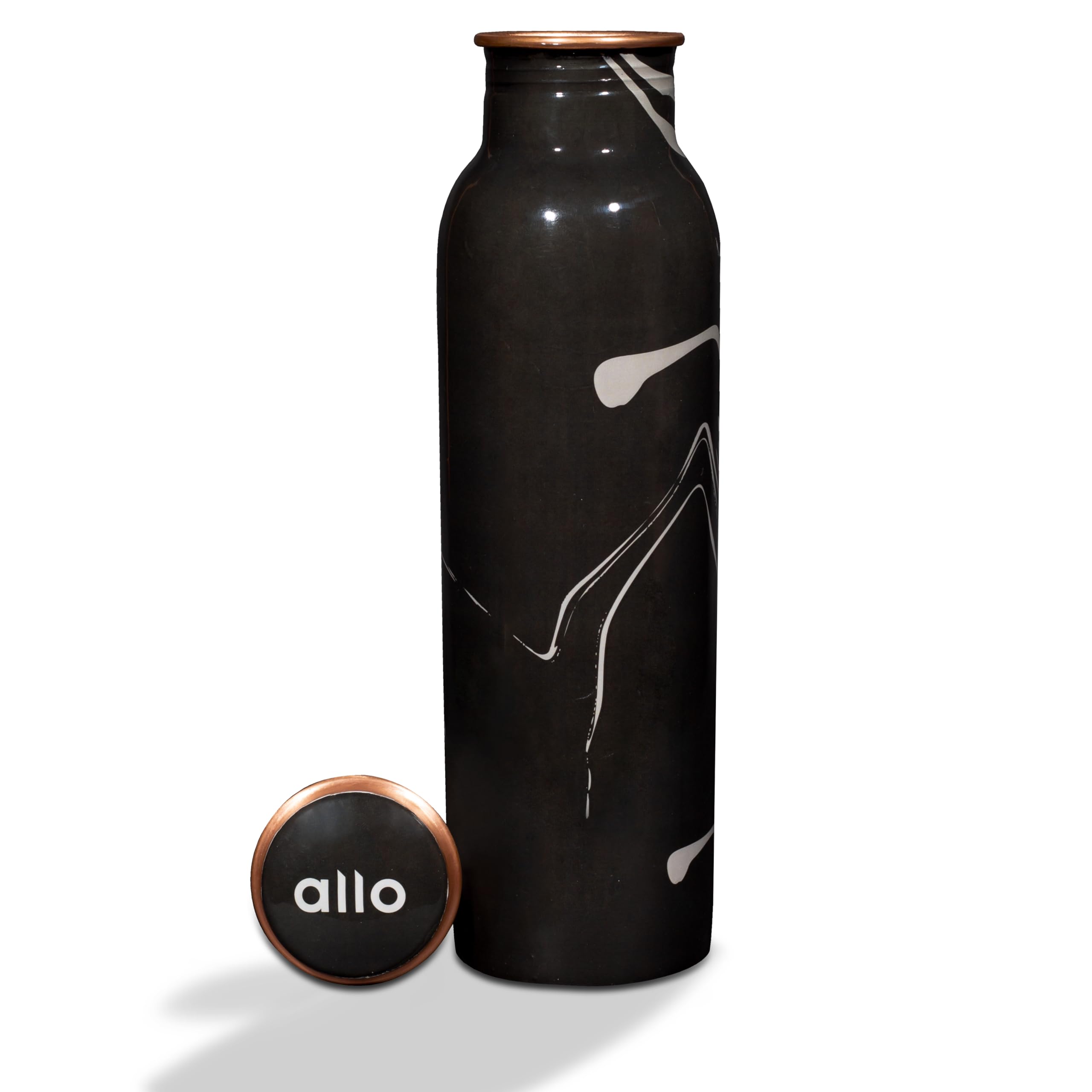 Allo Pure Copper Water Bottle - 1L Leakproof -2