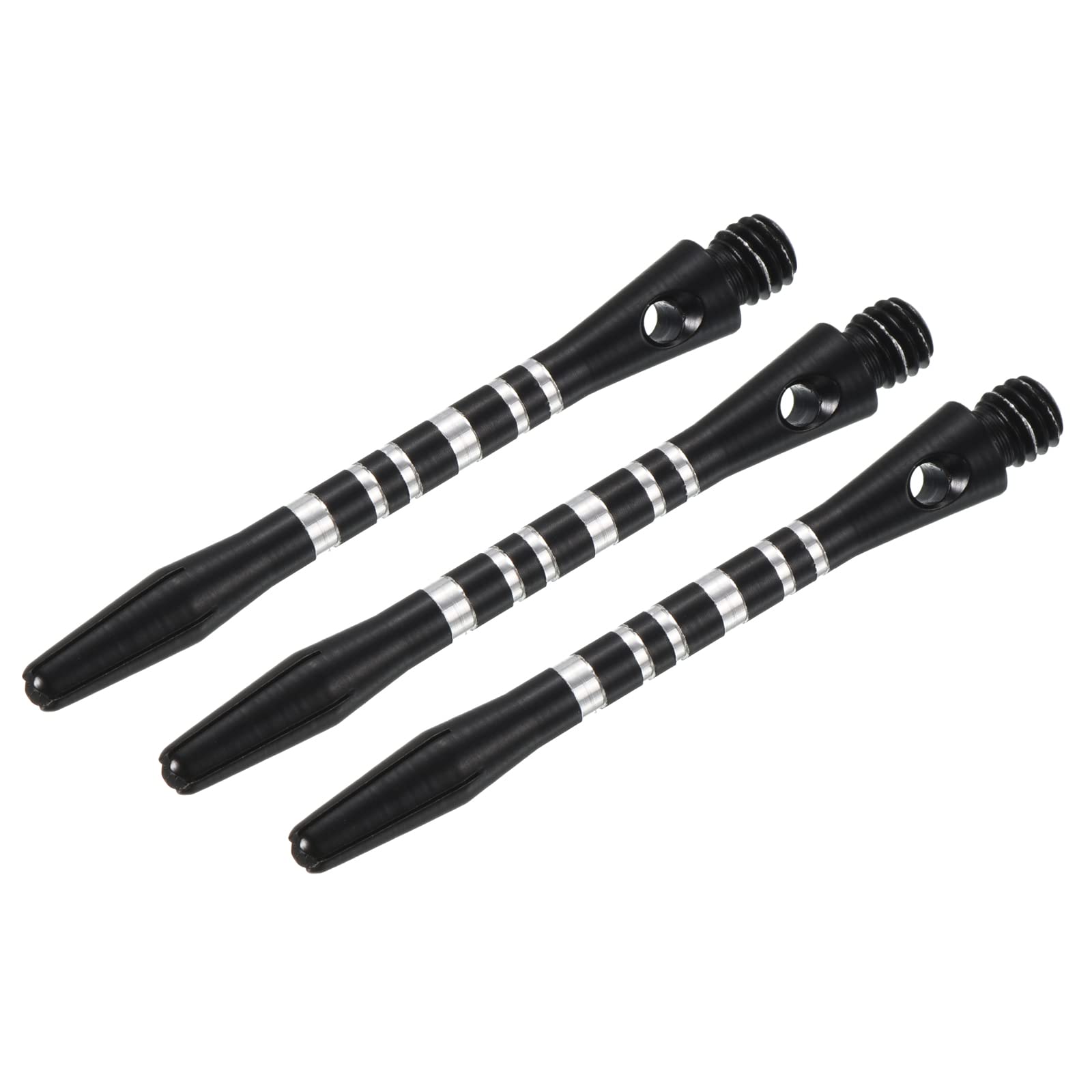 PATIKIL 45mm Aluminum Dart Shafts, Medium 2BA Thread Dart Stems Dart Accessories Throwing Fitting for Steel Tip