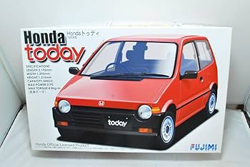 1/24 ホンダ トゥディ(モトコンポ・フィギュア付き) Amazon.co.jp: プラモデル フジミ模型 1/24 ホンダ トゥディ