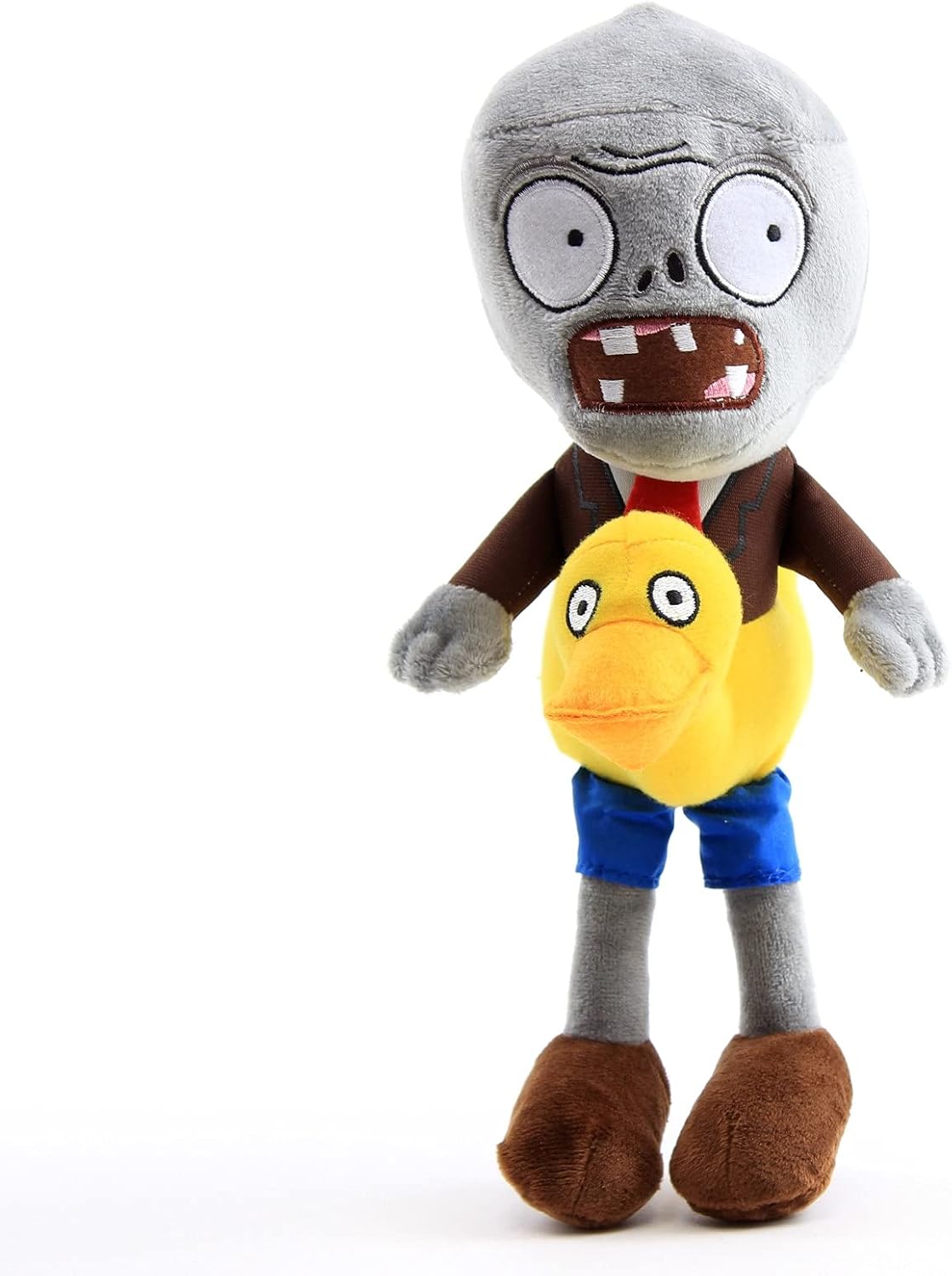 Game Plush Toys Newspaper Zombie & Tube Zombie & Zombie Dolphin Figures Soft Doll 3pcs Set