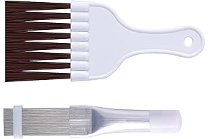 2-Piece Air Conditioner Cleaning Kit: Fin Comb, Coil Brush, and Condenser Fin...