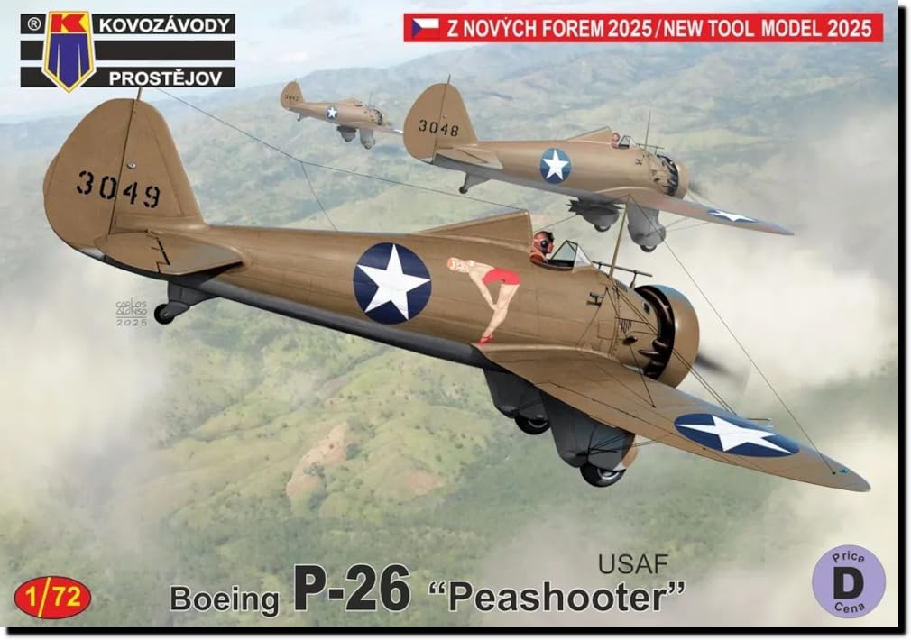 Amazon | KPモデル 1/72 P-26 ピーシューター アメリカ 陸軍空軍