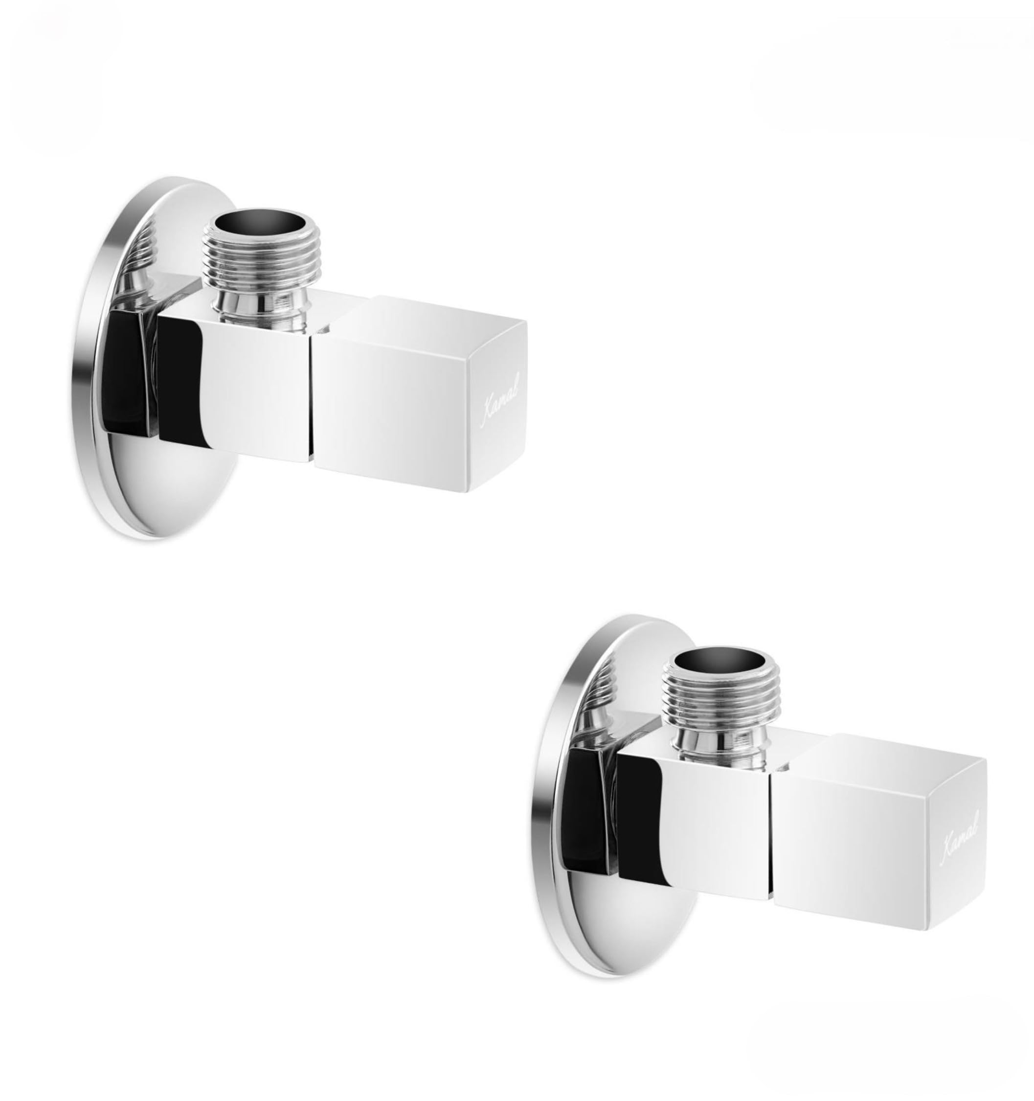 See full amazon price history chart for KAMAL Full Brass Angle Cock with Wall Flange - Square | Wall Mount Installation | Chrome Finish | for Bathroom, Wash Basin - Silver (Pack of 2) KAMAL Full Brass Angle Cock with Wall Flange - Square | Wall Mount Installation | Chrome Finish | for Bathroom, Wash Basin - Silver (Pack of 2) (B07PBMK2ST) Amazon Price History, Amazon Price Tracker