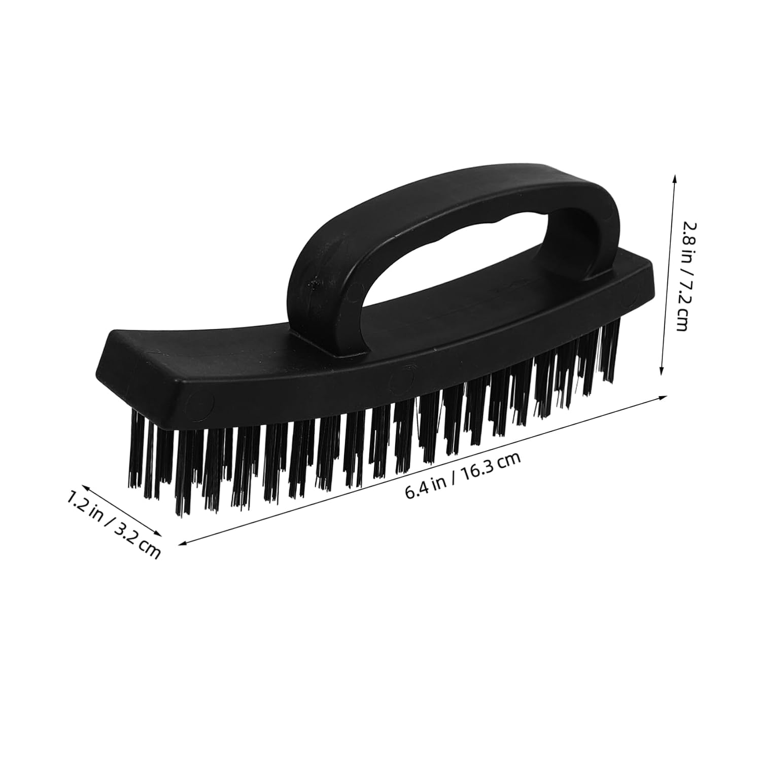 TEHAUX Galvanized Wire Brush Rust Remover Tool for Cleaning Wire Brush for Removal