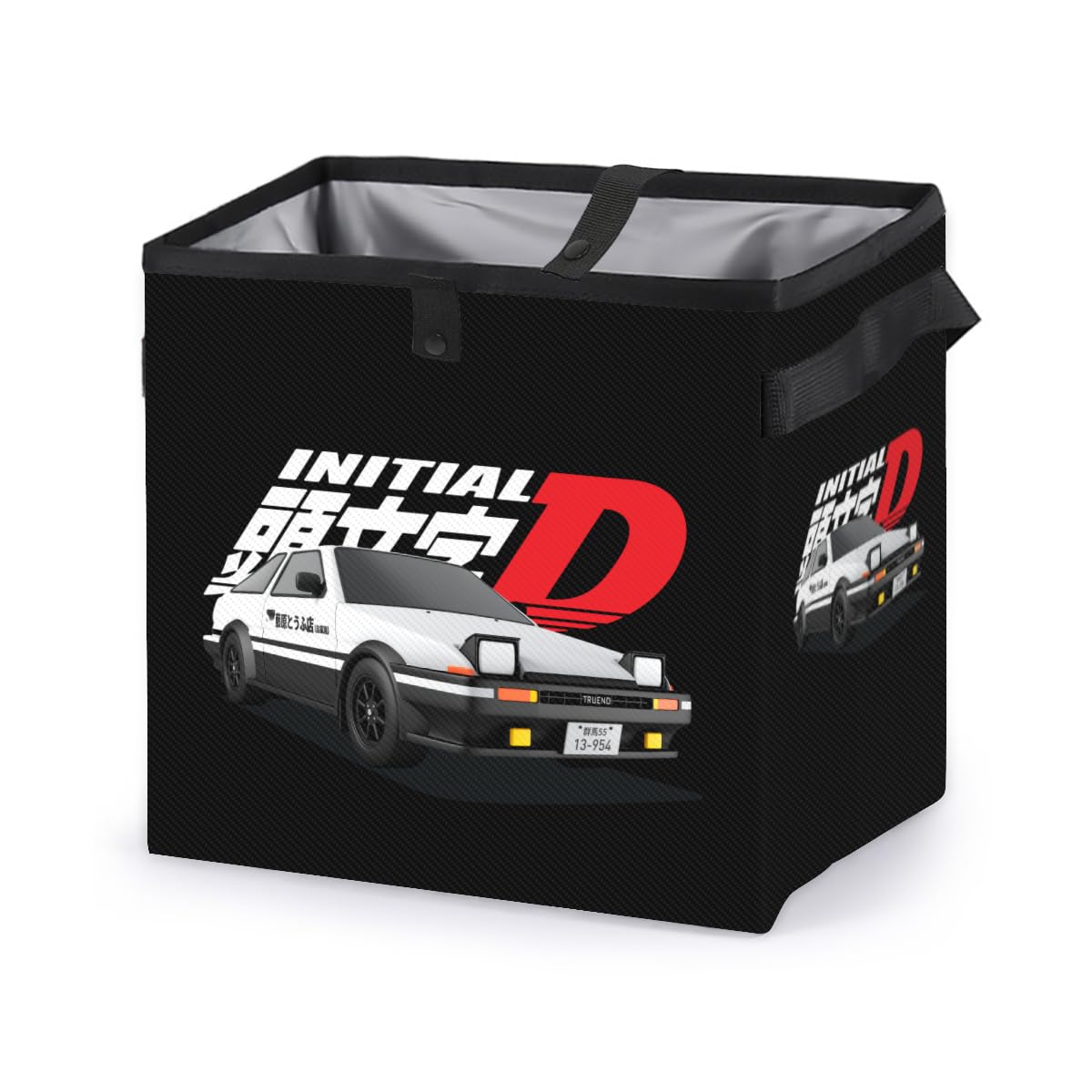 Amazon.co.jp: 車用ゴミ箱 頭文字d イニシャル D ae86 車用収納