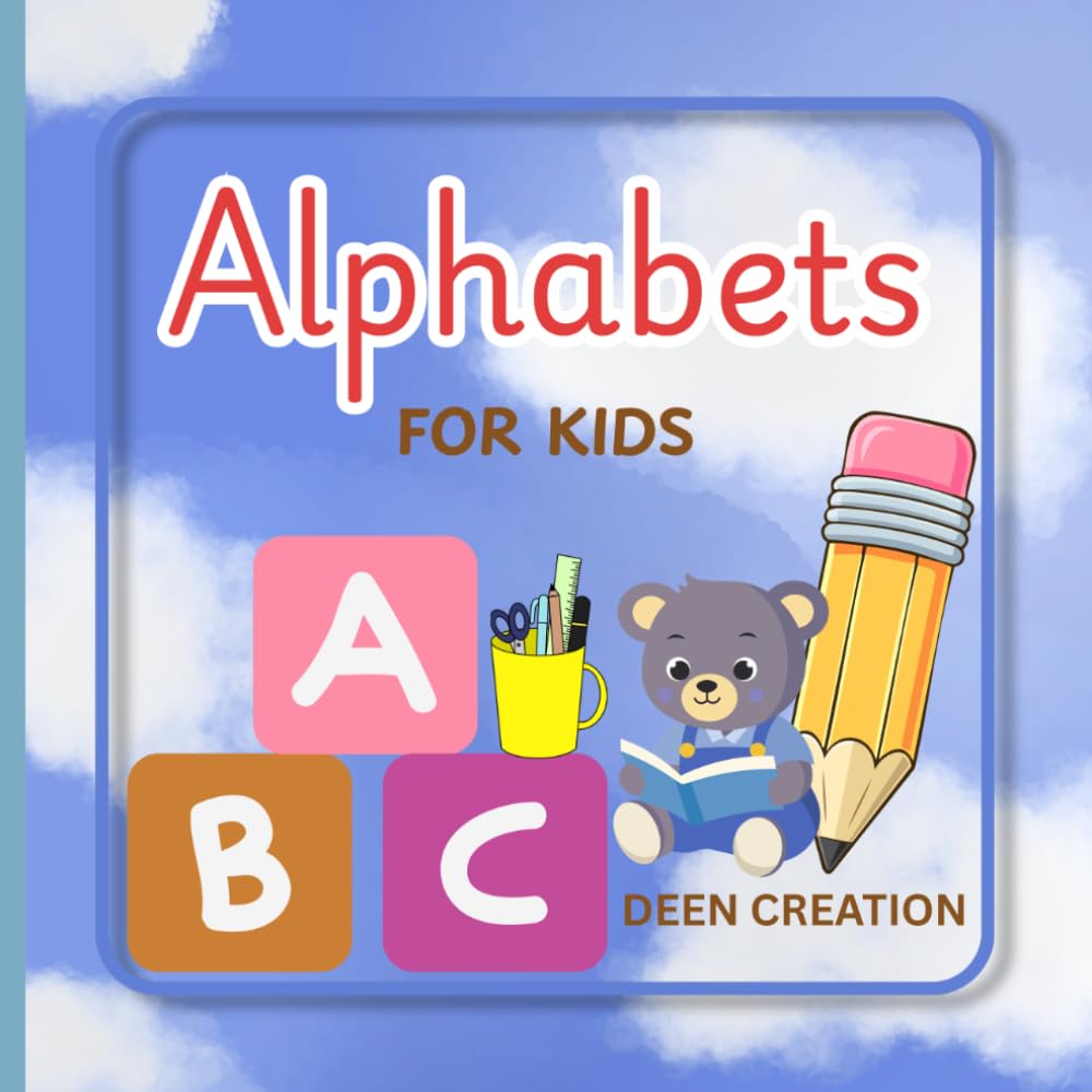 ALPHABETS: Learn Letters with Cute Animals and Fun Pictures
