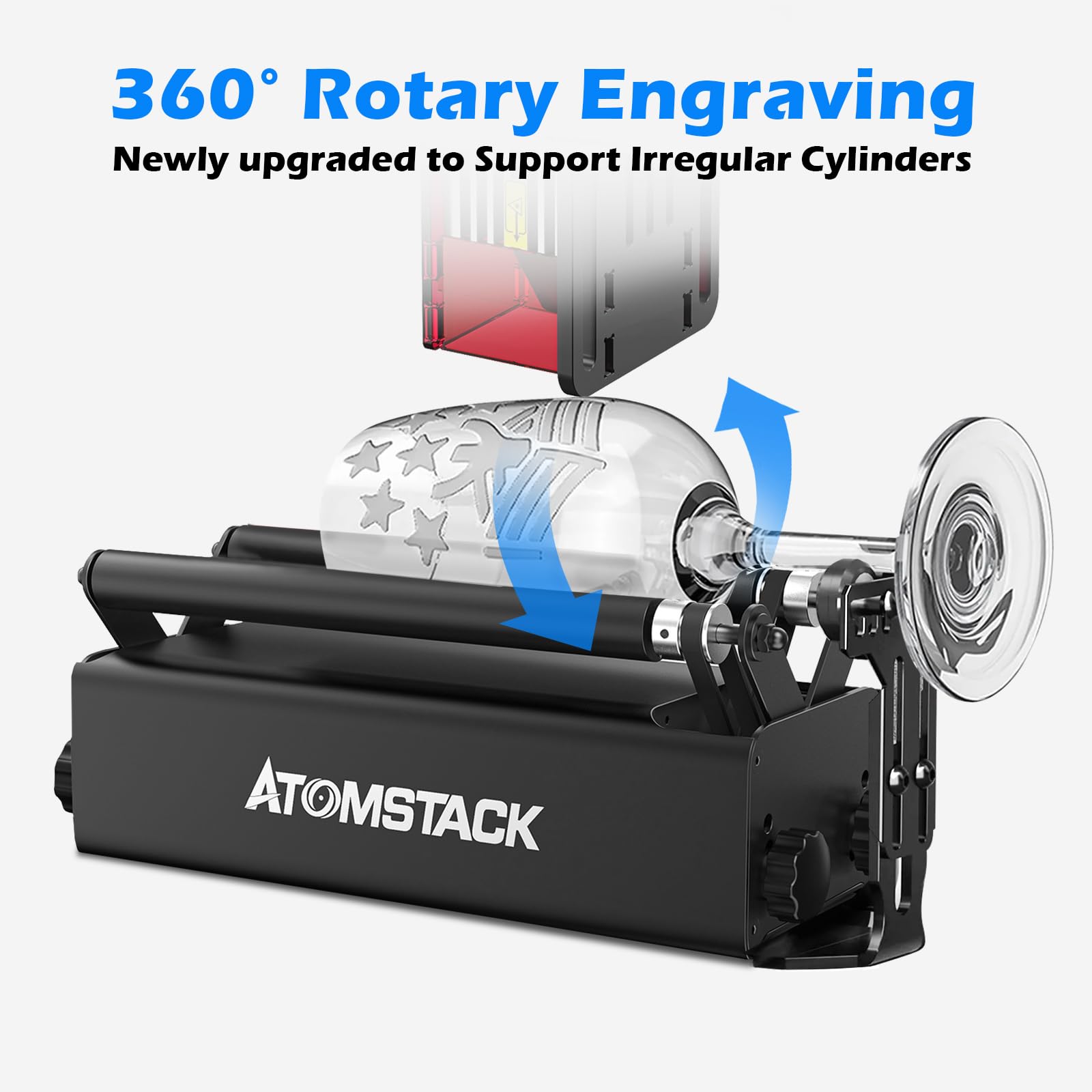 Printers Club Upgrade ATOMSTACK A5 Pro Laser Engraver 40W CNC Desktop DIY  Engraving Cutting Machine With 410x400 Area From Rogerricey, $454.26