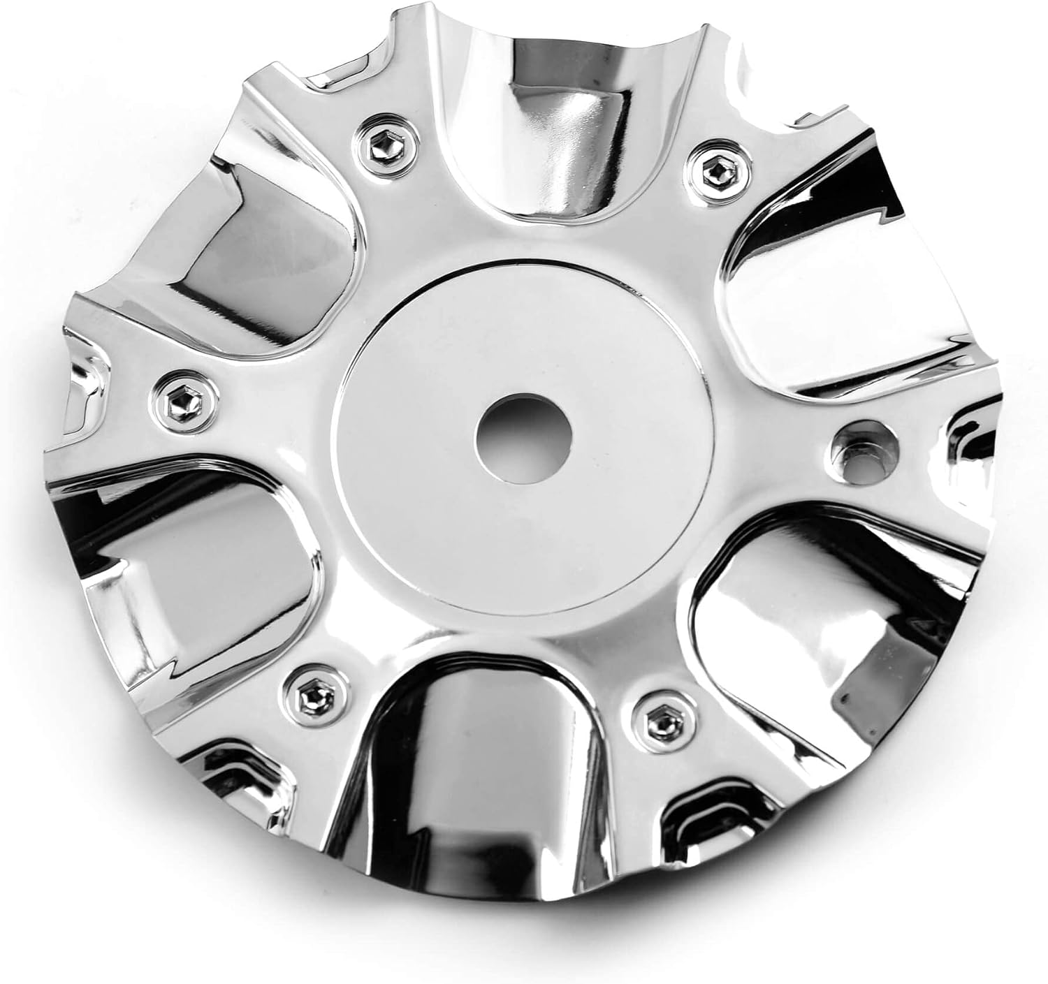 158mm Wheel Center caps | Compatible with C132103CAP Center Hubcaps | 4 Pack Silver Center Cover Replacement