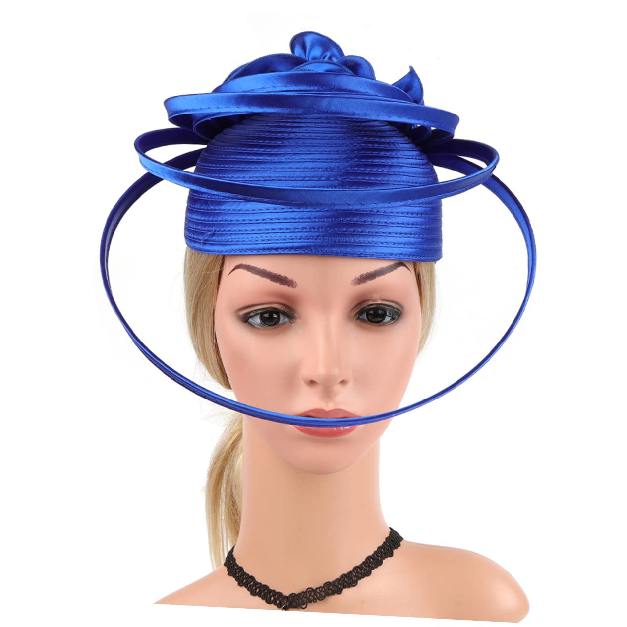 Beavorty 2pezzi Fascinator per Tea Party e Matrimonio Cappello Femminile Elegantper Banchetto Accessorio da Sposa Leggero per Eventi e Performance Teatrali