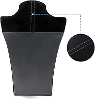 Vista 6 de Polmart Collar Busto, Terciopelo Negro