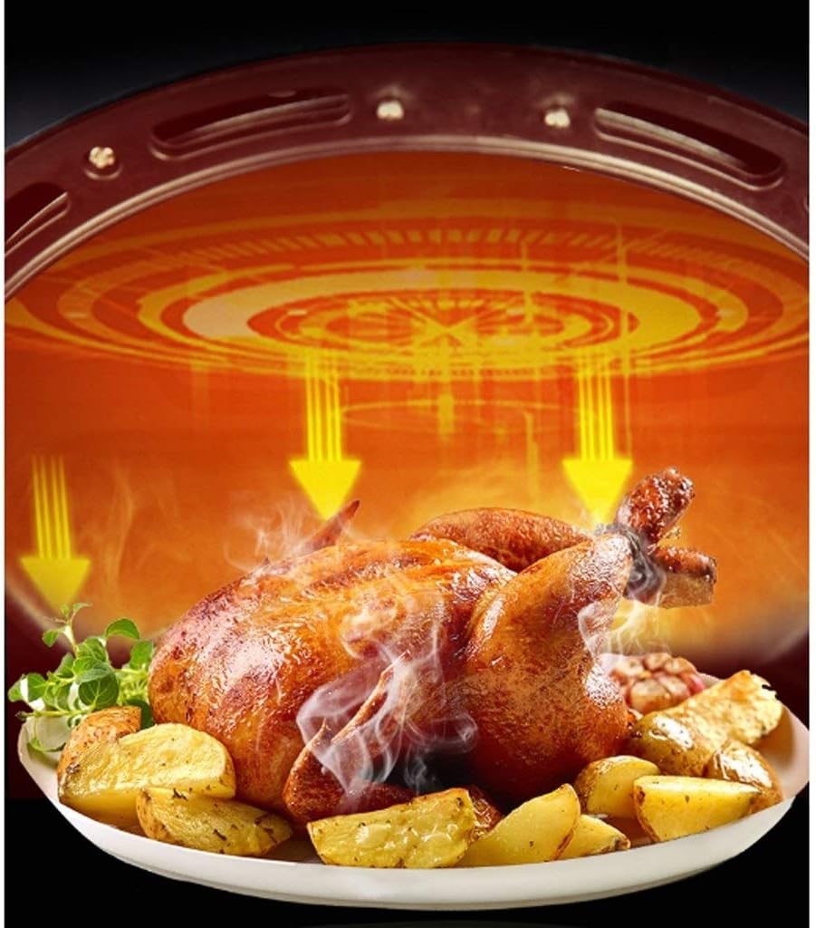 The Air Fryer With Adjustable Temperature Tower Has a Fast Circulation System, Oil-free and Low-fat Cooking