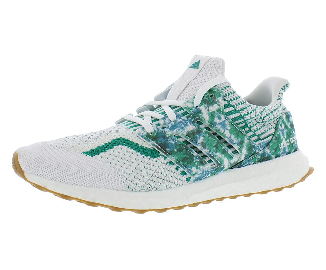 adidas Ultraboost 5.0 DNA Mens Shoes Size 8.5, Color: Cloud White/Green