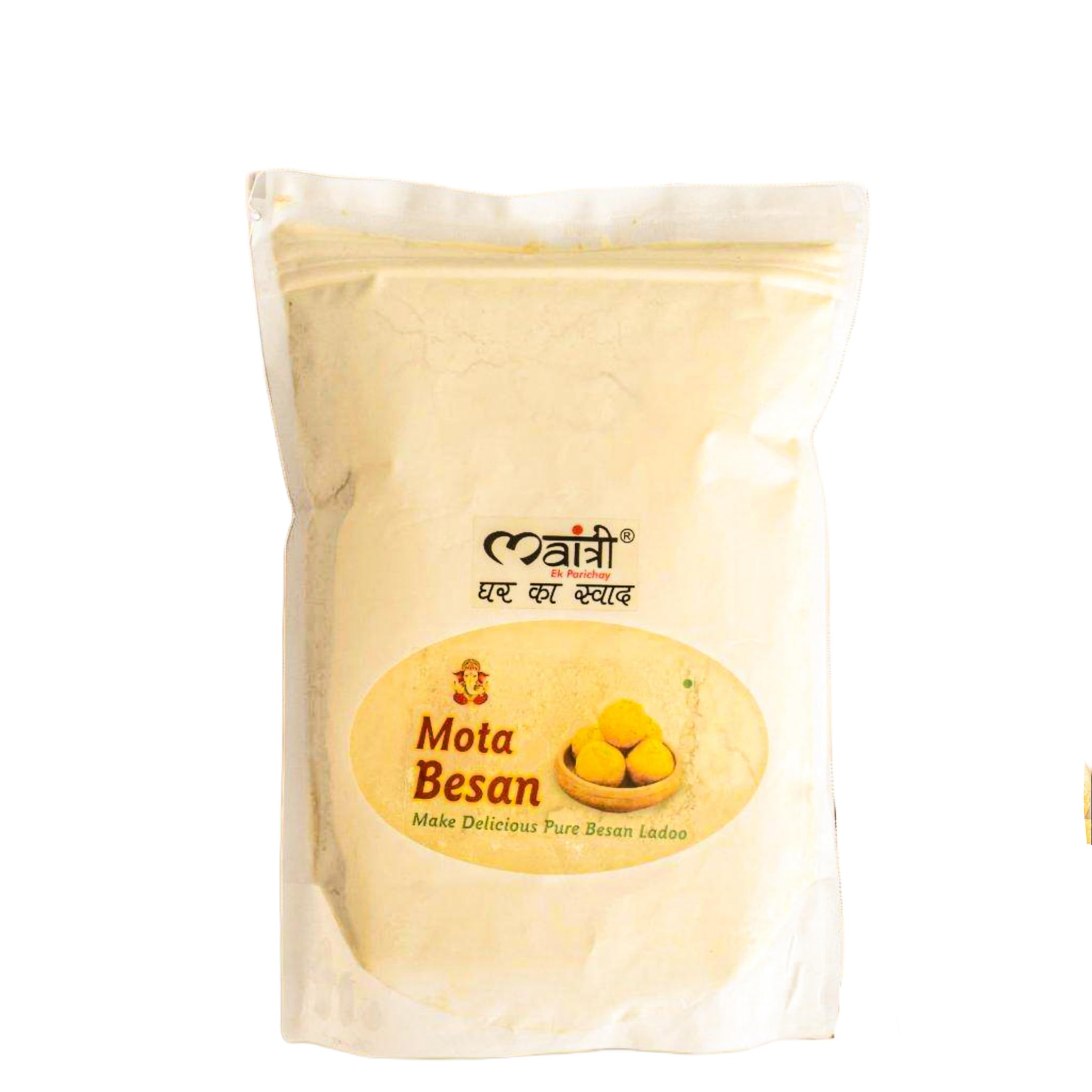 Maitri Mota Besan 500gram | I.T.S Laboratory Certified | Coarse Besan for Laddoo & Halwa | Bone & Digestive Health | Nutrient-Rich | Matt Finish Packaging. (B0DCS5M5NX) Amazon Price History, Amazon Price Tracker