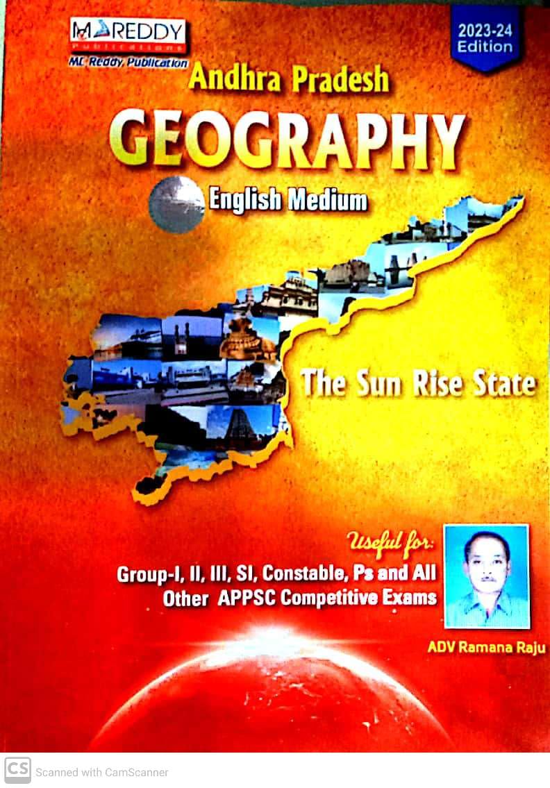 Andhra Pradesh GEOGRAPHY 202324 Edition ADV Ramana Raju [ ENGLISH