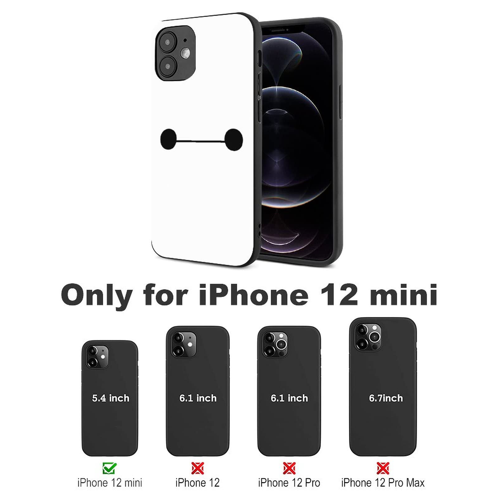 Amazon.co.jp: iPhone 12 Miniケース ベイマックス IPhone12用