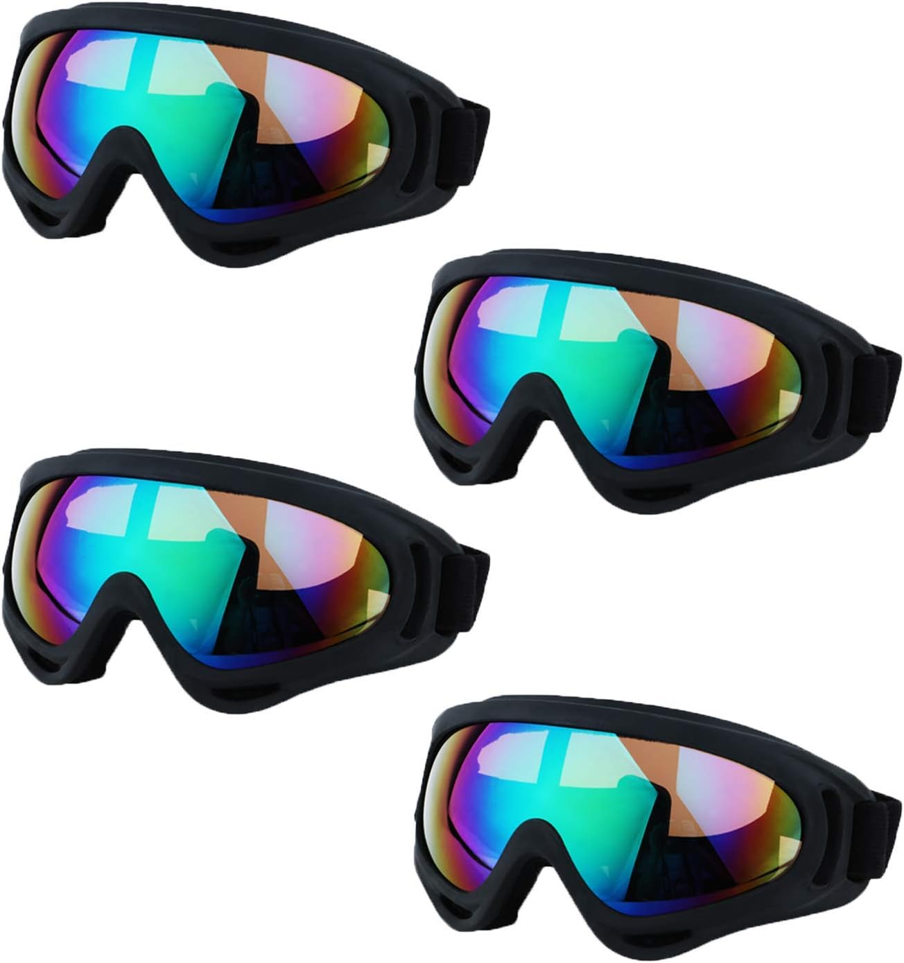 Ski Goggles, Pack of 4 –...