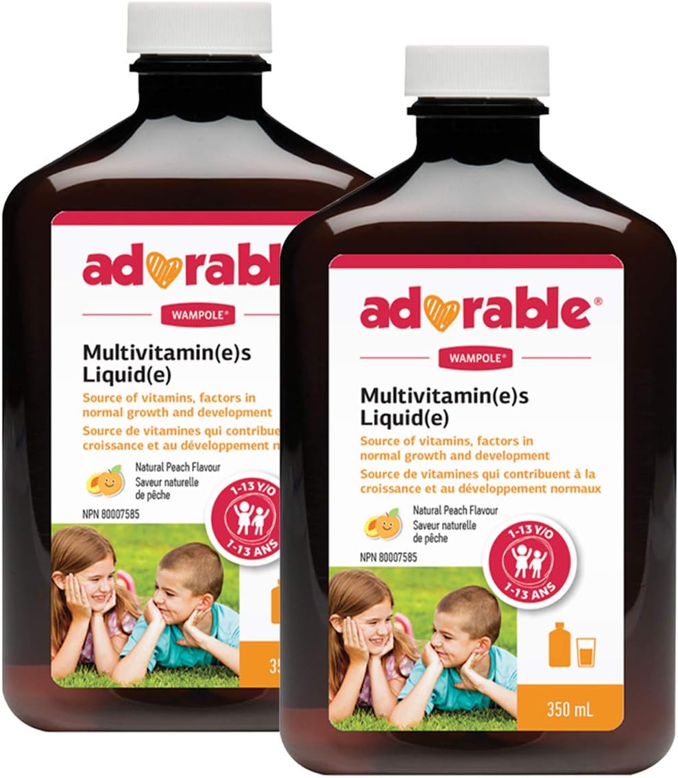 Wampole Adorable Kids Multivitamins Liquid Fast Liquid Absorption