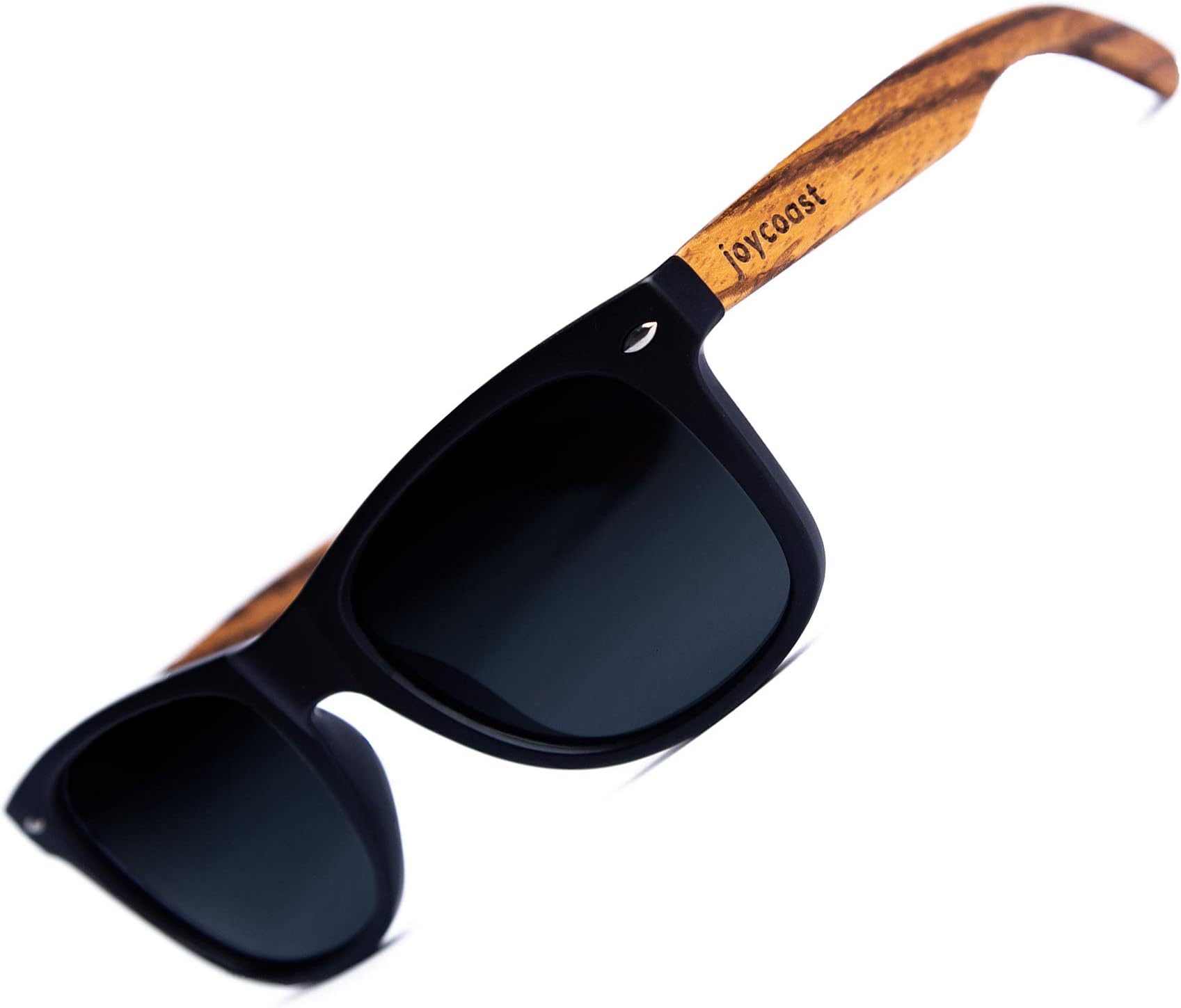 Wooden Sunglasses for Men and Women| Polarized and UV400 | Ultra Lightweight & Comfortable by Joycoast