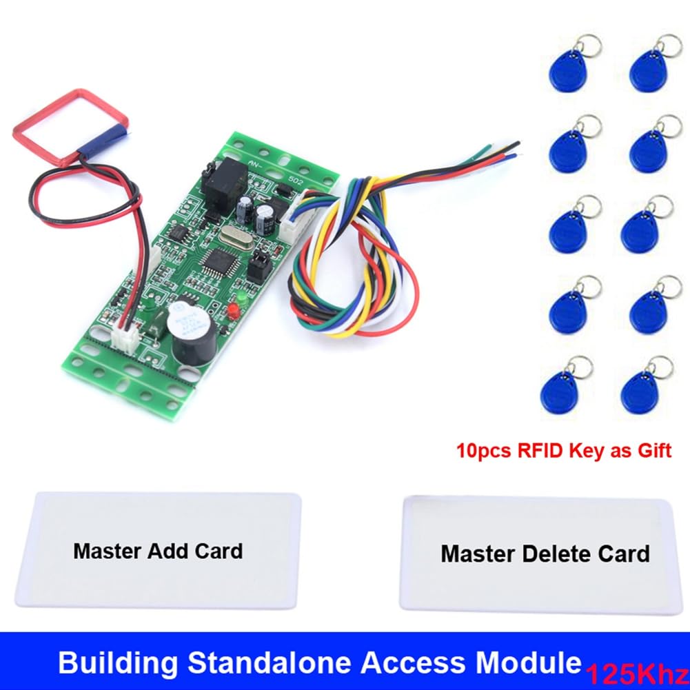 Módulo de control de acceso RFID 125KHz Tarjeta Controlador Embedded