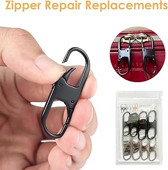 Amazon.co.jp: ファスナー 引き手ジッパークリップ盗難抑止 - バック