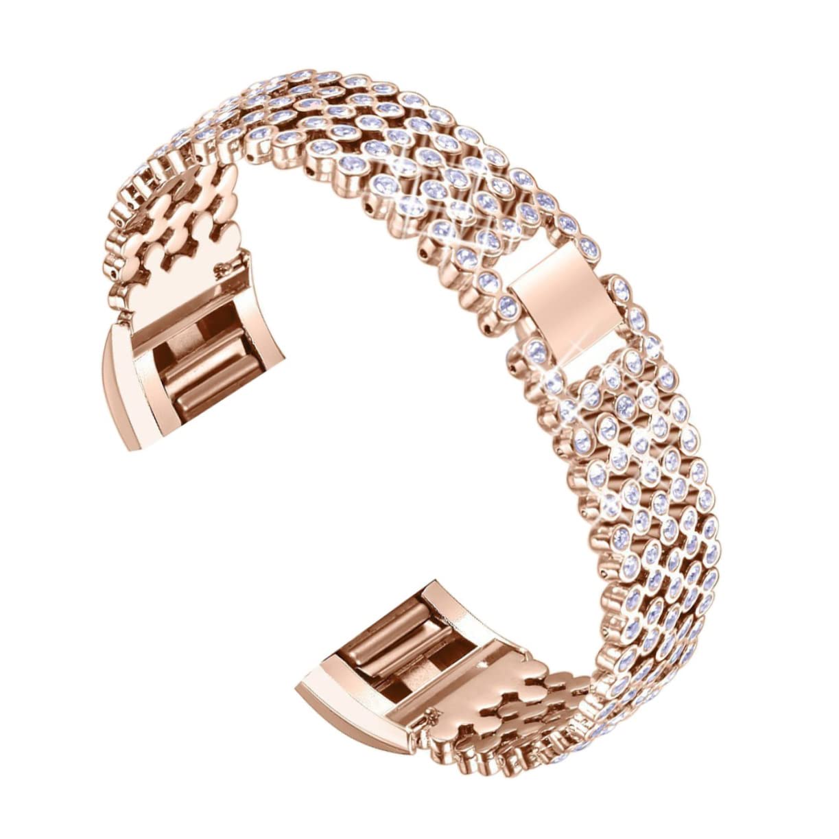 PartyKindom 3 Uds Pulsera De Acero Inoxidable Carga Ajustable 2 Pulsera Correa De Reloj Para 2 Reemplazo De Metal