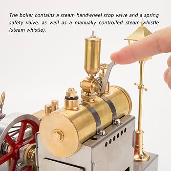 Amazon | LyGFvfuH SE-02 蒸気エンジンキット, 蒸気エンジンとボイラー