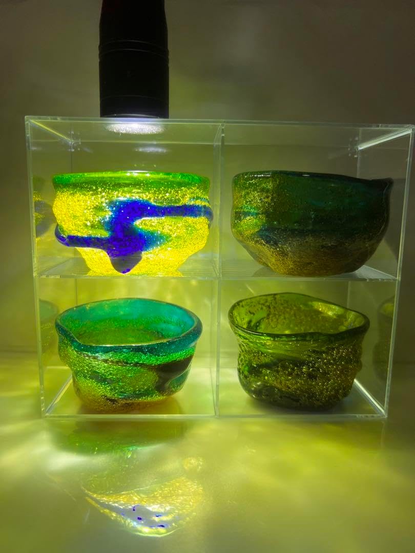 希少 稲嶺盛吉 刻印 作家物 グラス 琉球ガラス - メルカリ 稲嶺盛吉