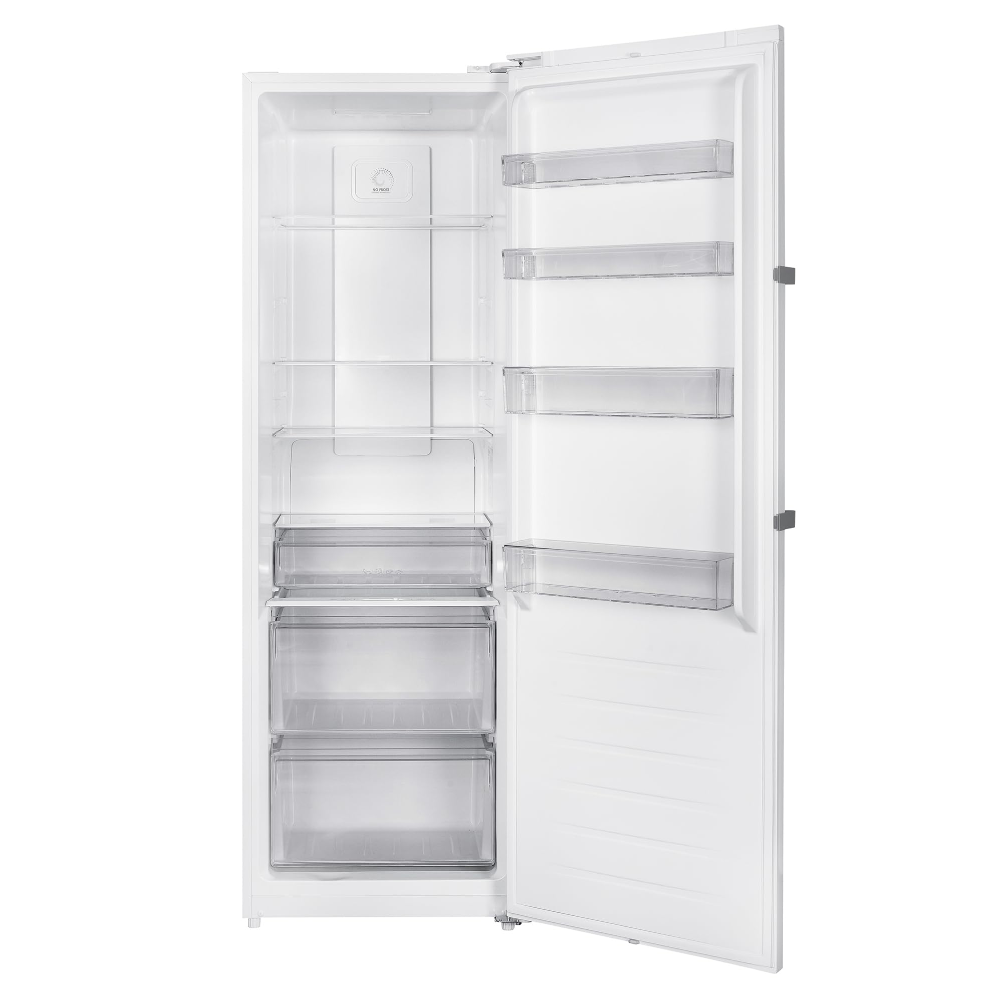 Sauber - FRIGO 1 Puerta FRIG. SAUBER SERIE 5-1P18524WH NF- NO FROST - E - 185 X 60 cm - 274 litros - Display Control Temperatuta - ENTREGA Y RETIRADA USADO EN DOMICILIO INCLUIDA