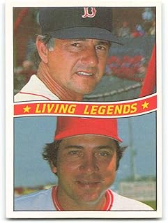 1984 Donruss #B Carl Yastrzemski/Johnny Bench Living Legends NM-MT Baseball