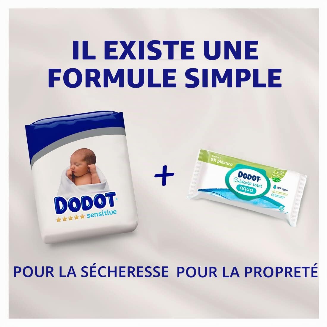 Dodot Sensitive - Couches pour bébé Talla 1 (276 Unidad)
